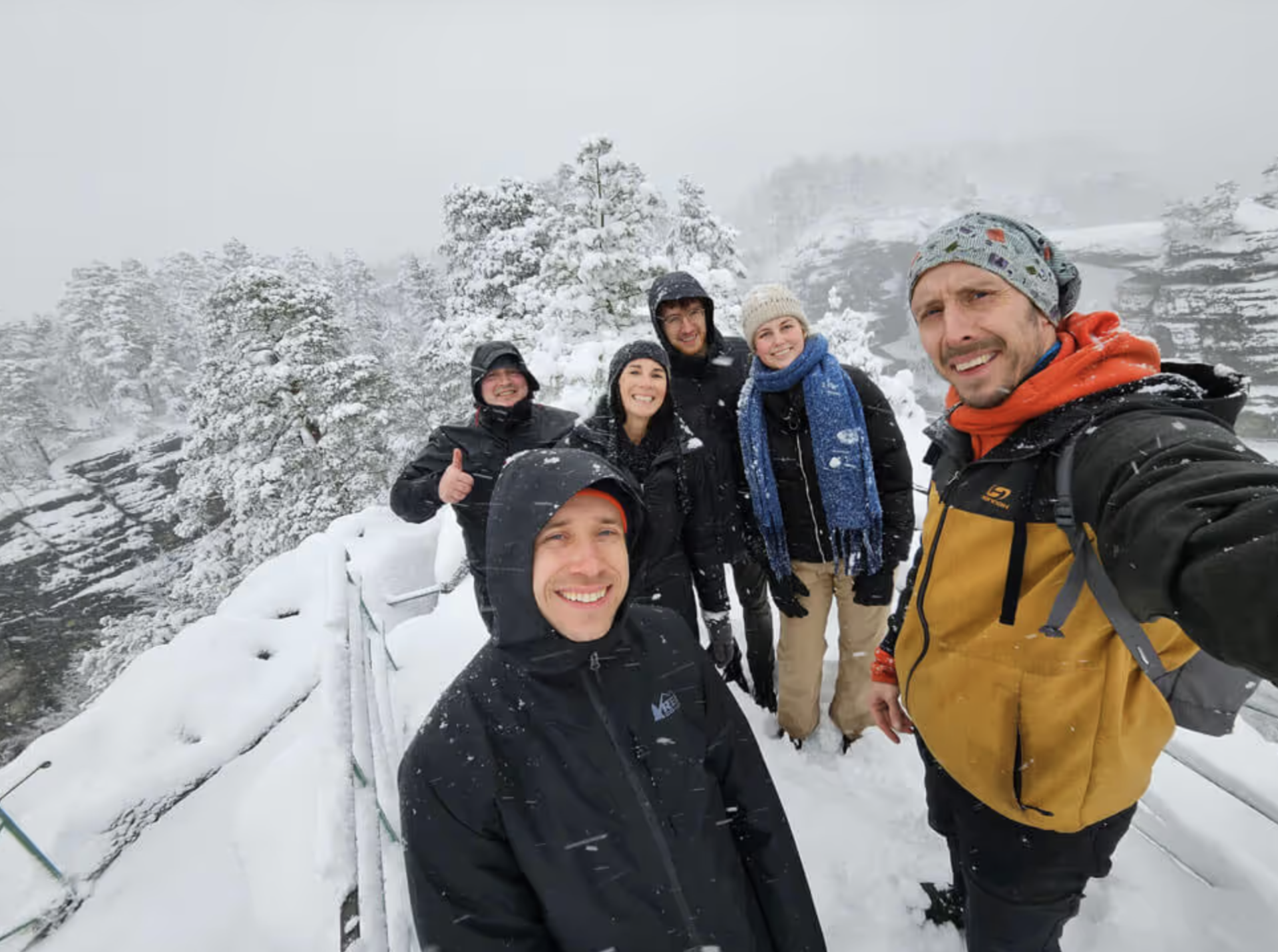 Pravcicka Gate and Bastei Bridge WINTER HIKE