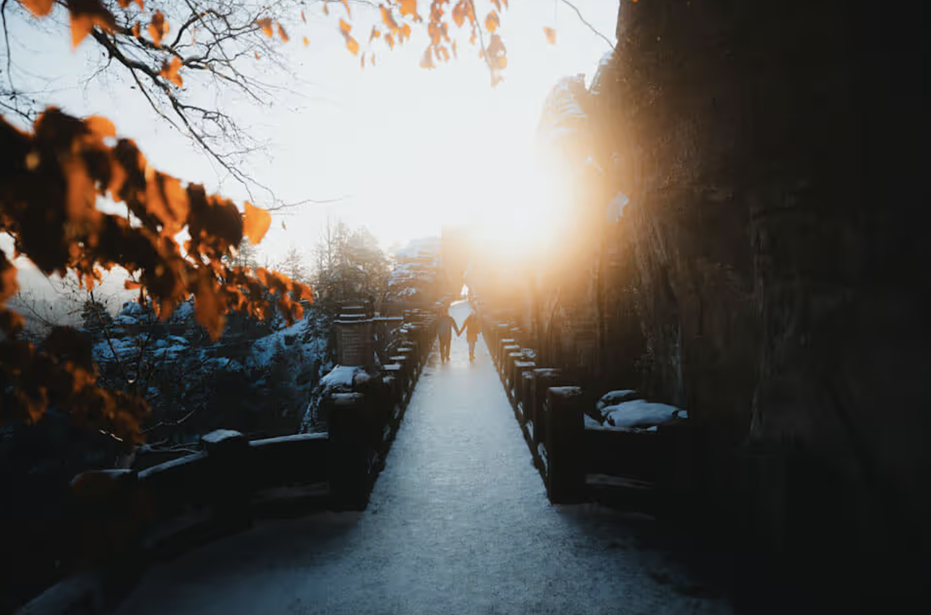 NARNIA and Bastei with hot wine