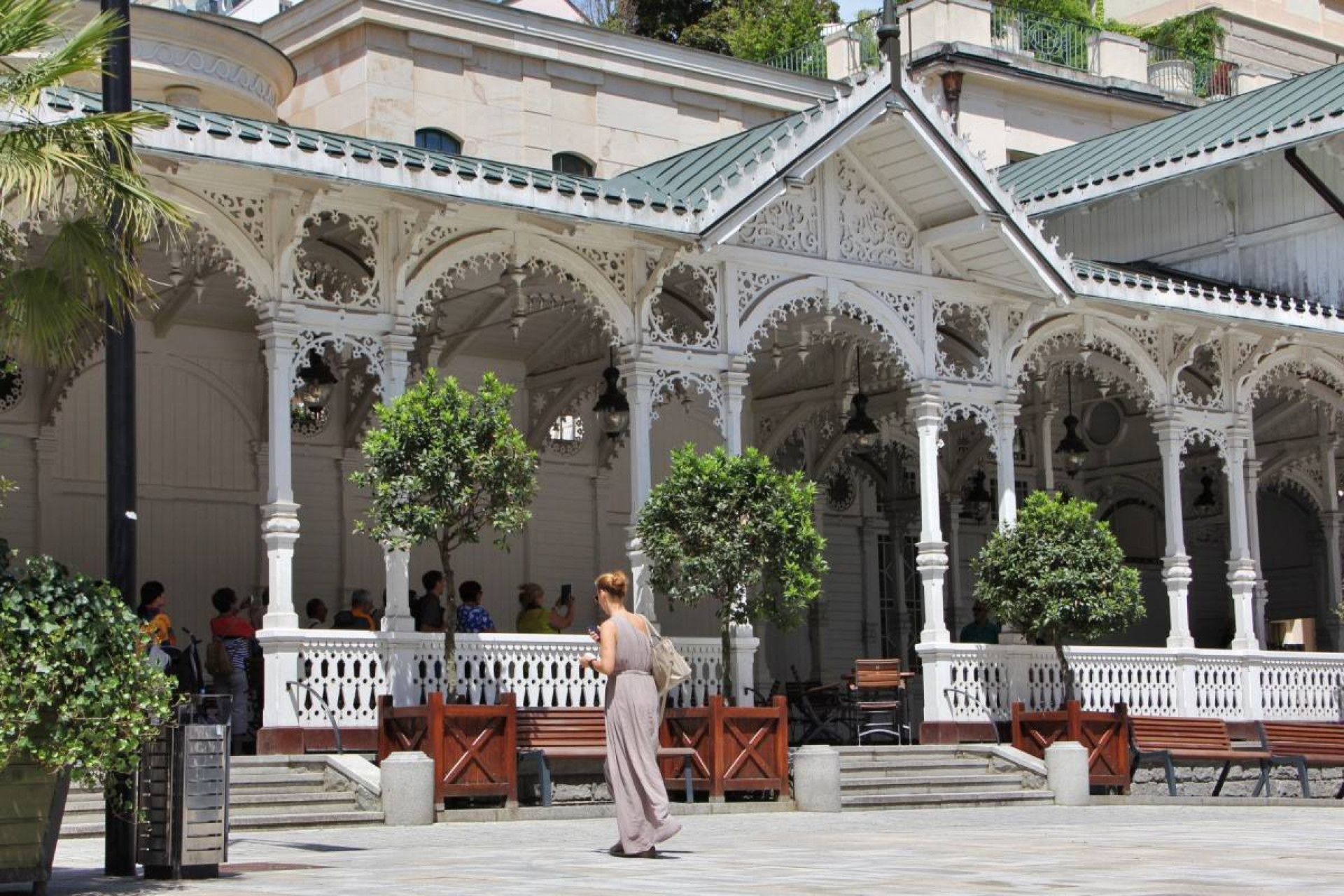 Karlovy Vary and watchtower Diana