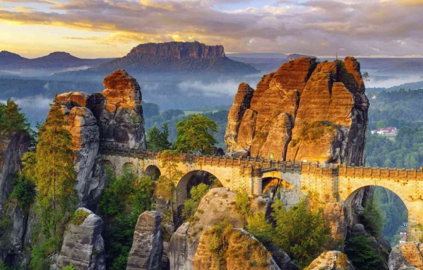 Dresden City Tour  & Bastei Bridge