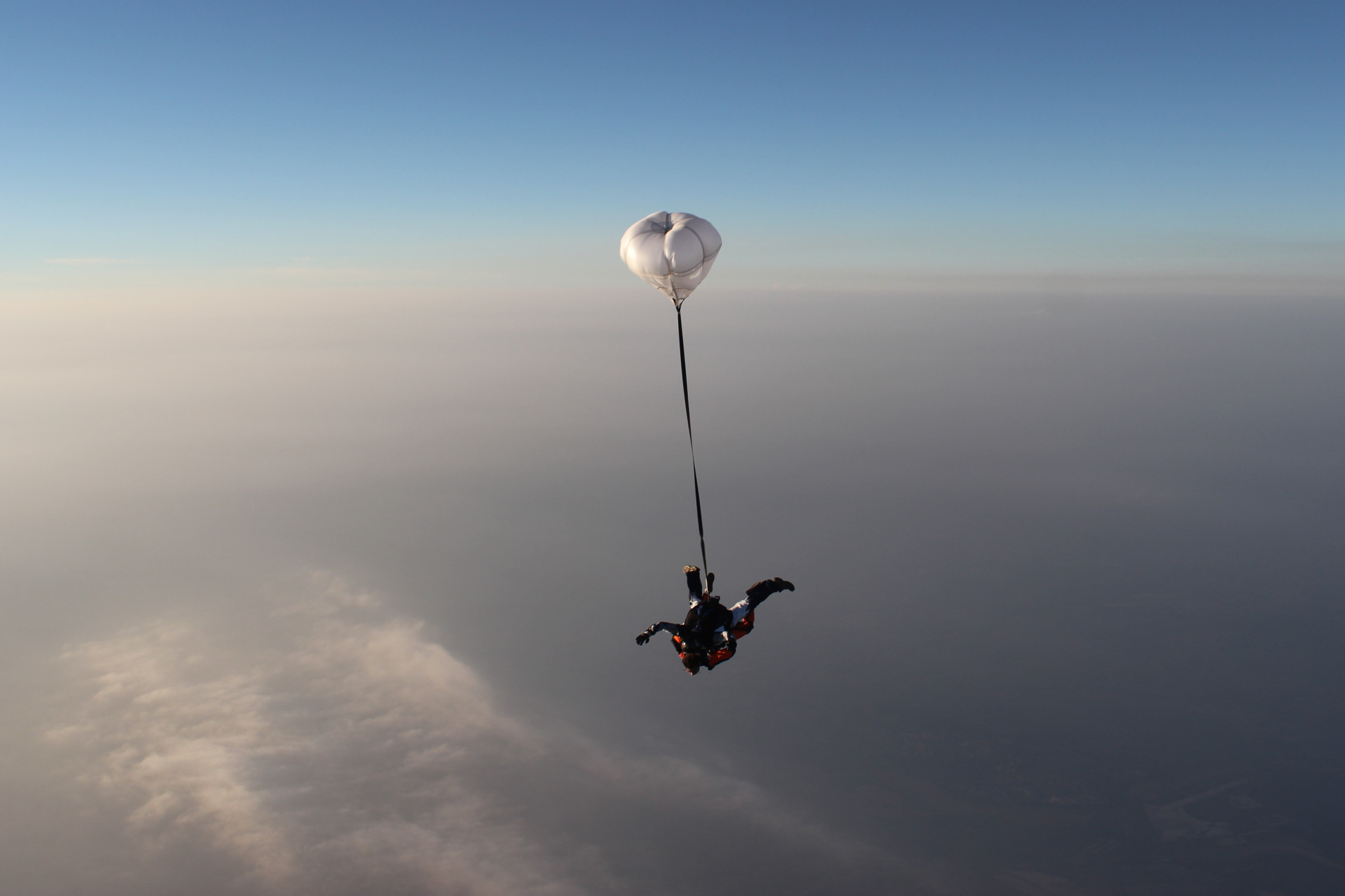 Skydiving in Prague