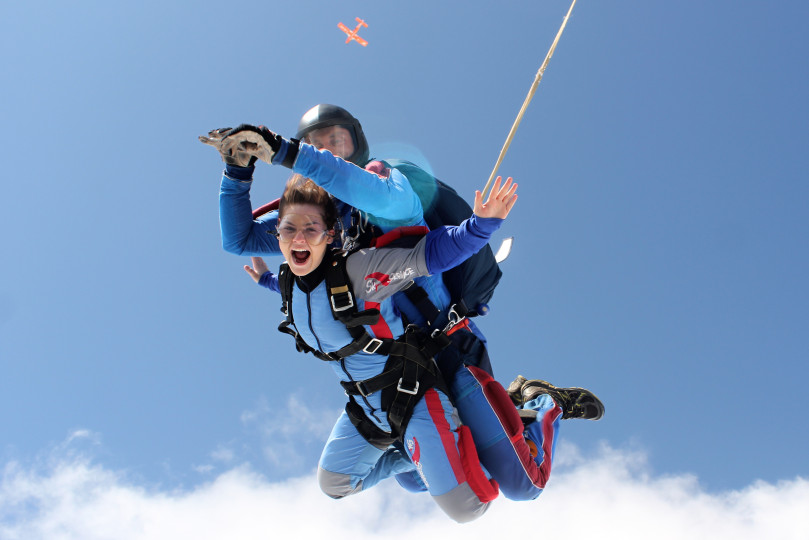 Skydiving in Prague