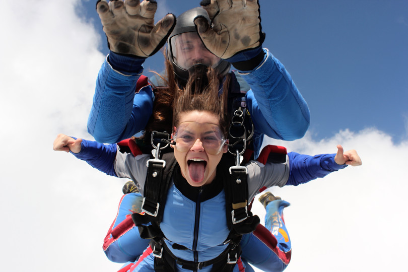 Skydiving in Prague