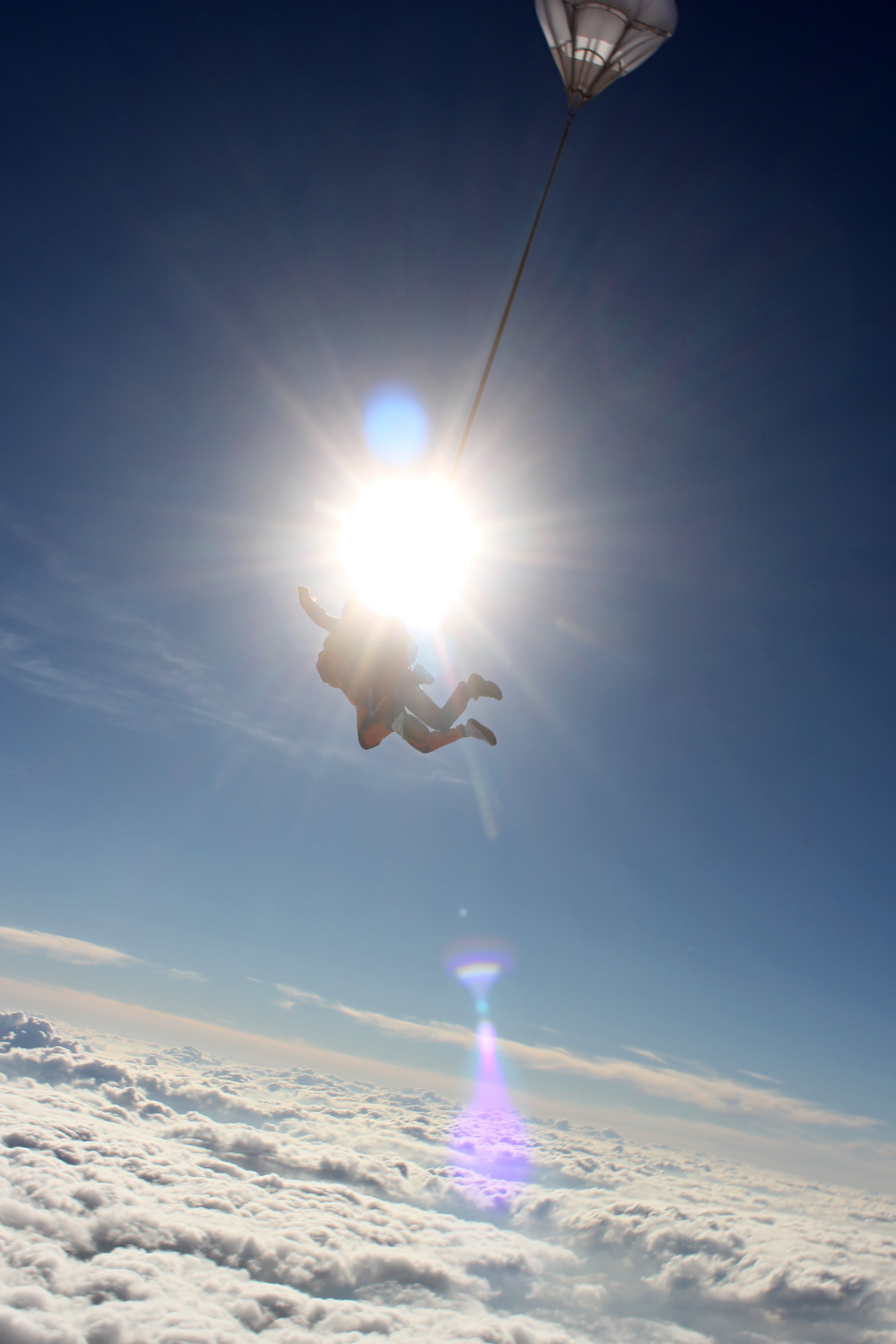 Skydiving in Prague