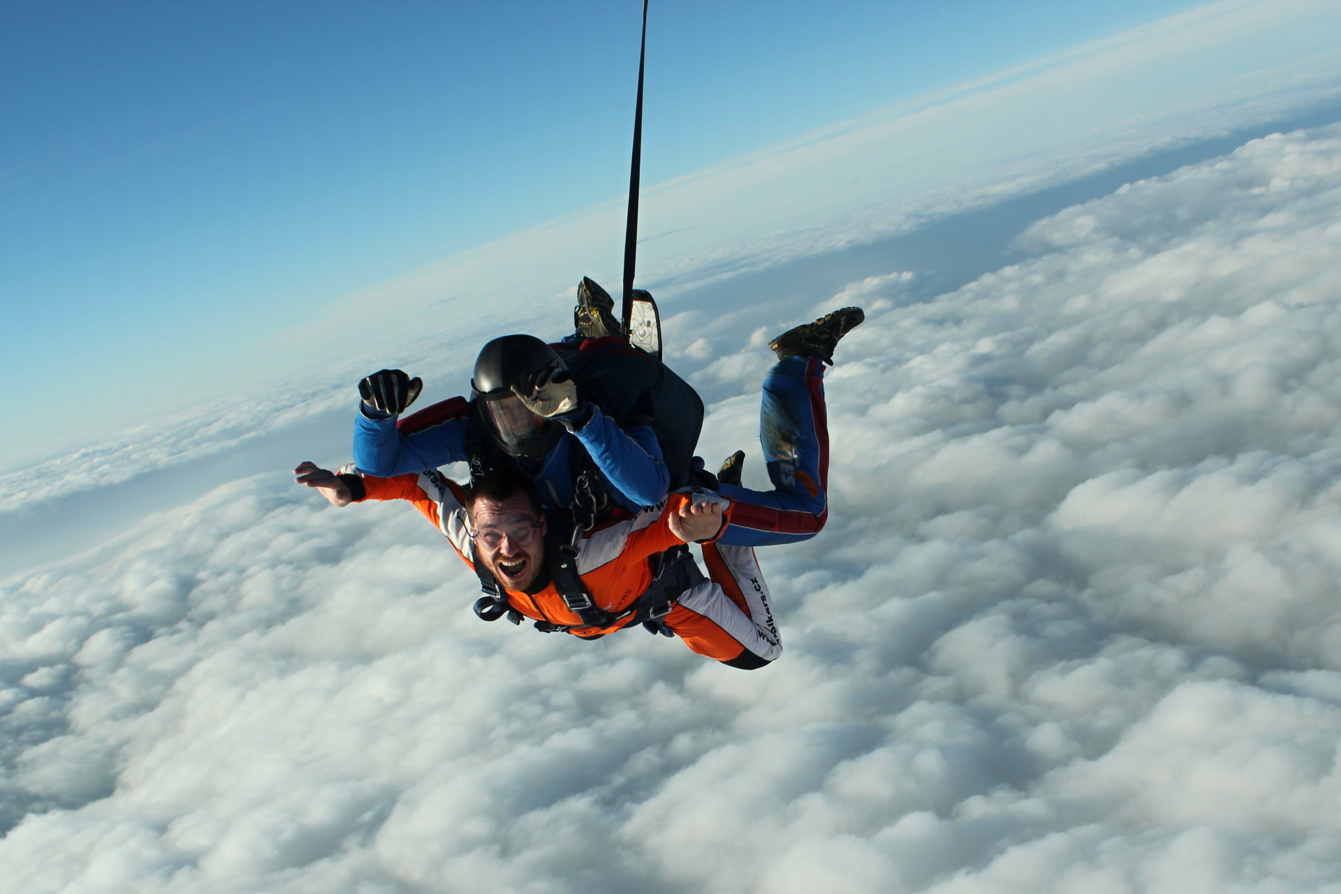 Skydiving in Prague