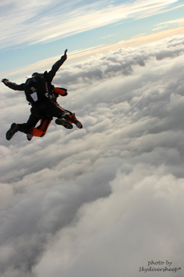 Skydiving in Prague