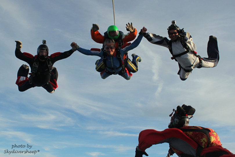Skydiving in Prague
