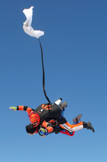Skydiving in Prague