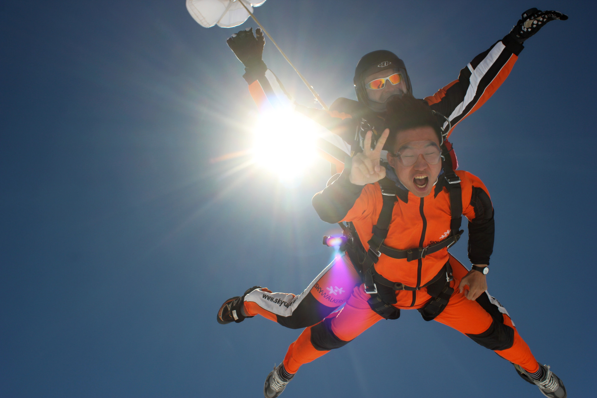 Skydiving in Prague