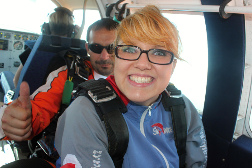 Skydiving in Prague