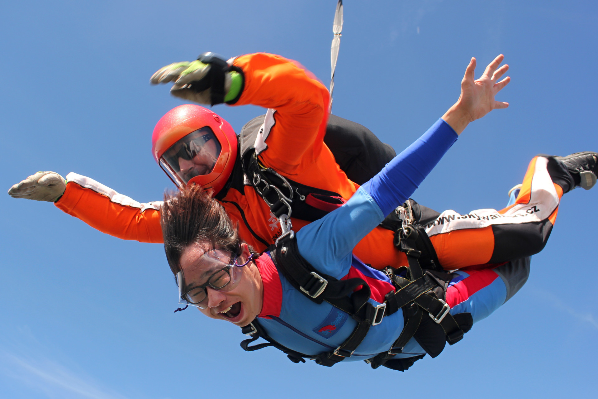 Skydiving in Prague