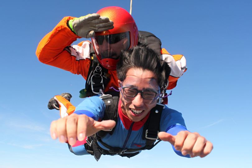 Skydiving in Prague
